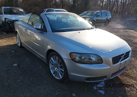 2008 Volvo C70 T5/T5 M z USA, uszkodzony, nr VIN YV1MC67268J058407